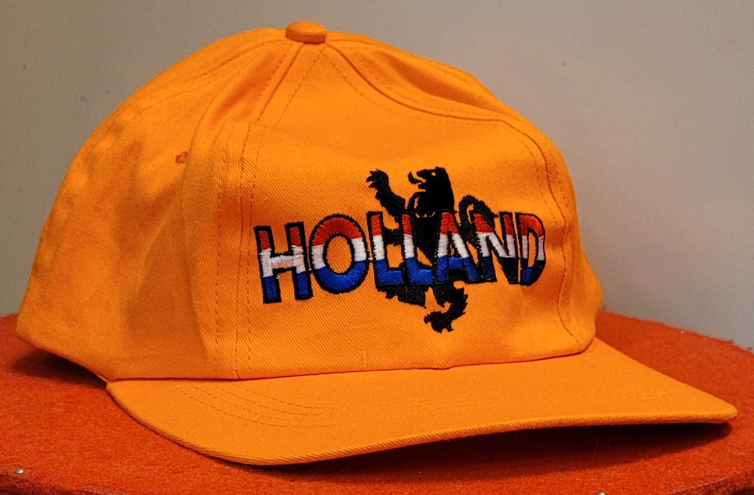 Oranje Cap Holland Leeuw