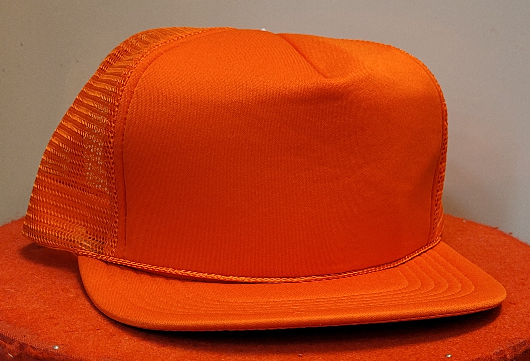 Oranje Cap Uni Gaas