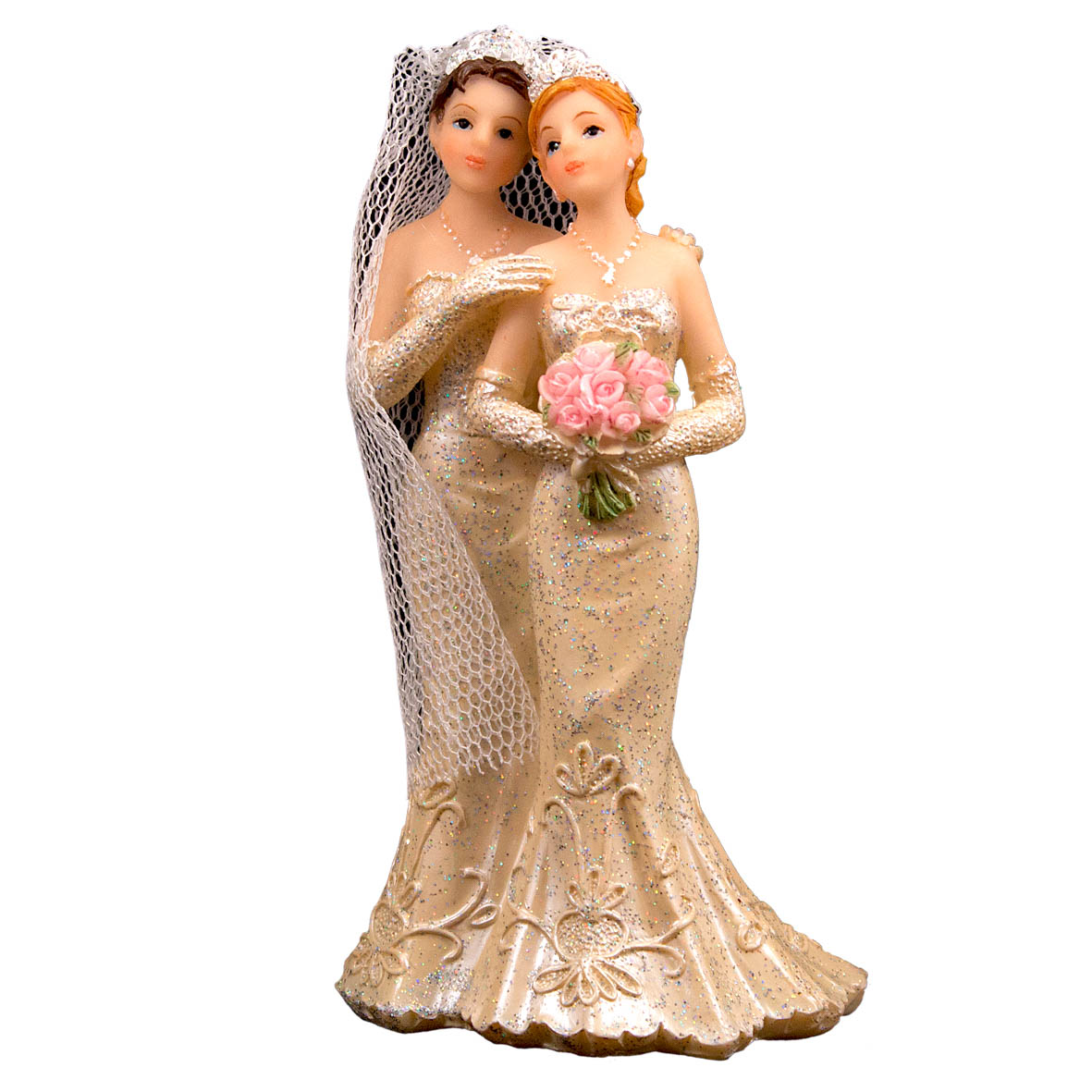 Bruidspaar Vrouw/Vrouw 10cm