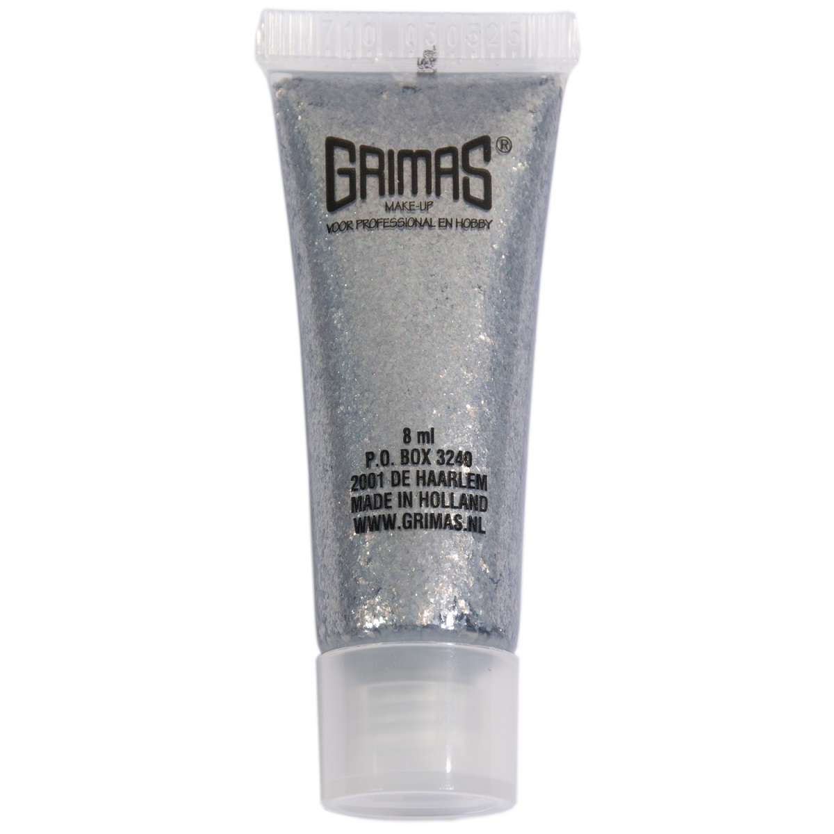 Grimas Shimmer Gel Zilver-710 8ml