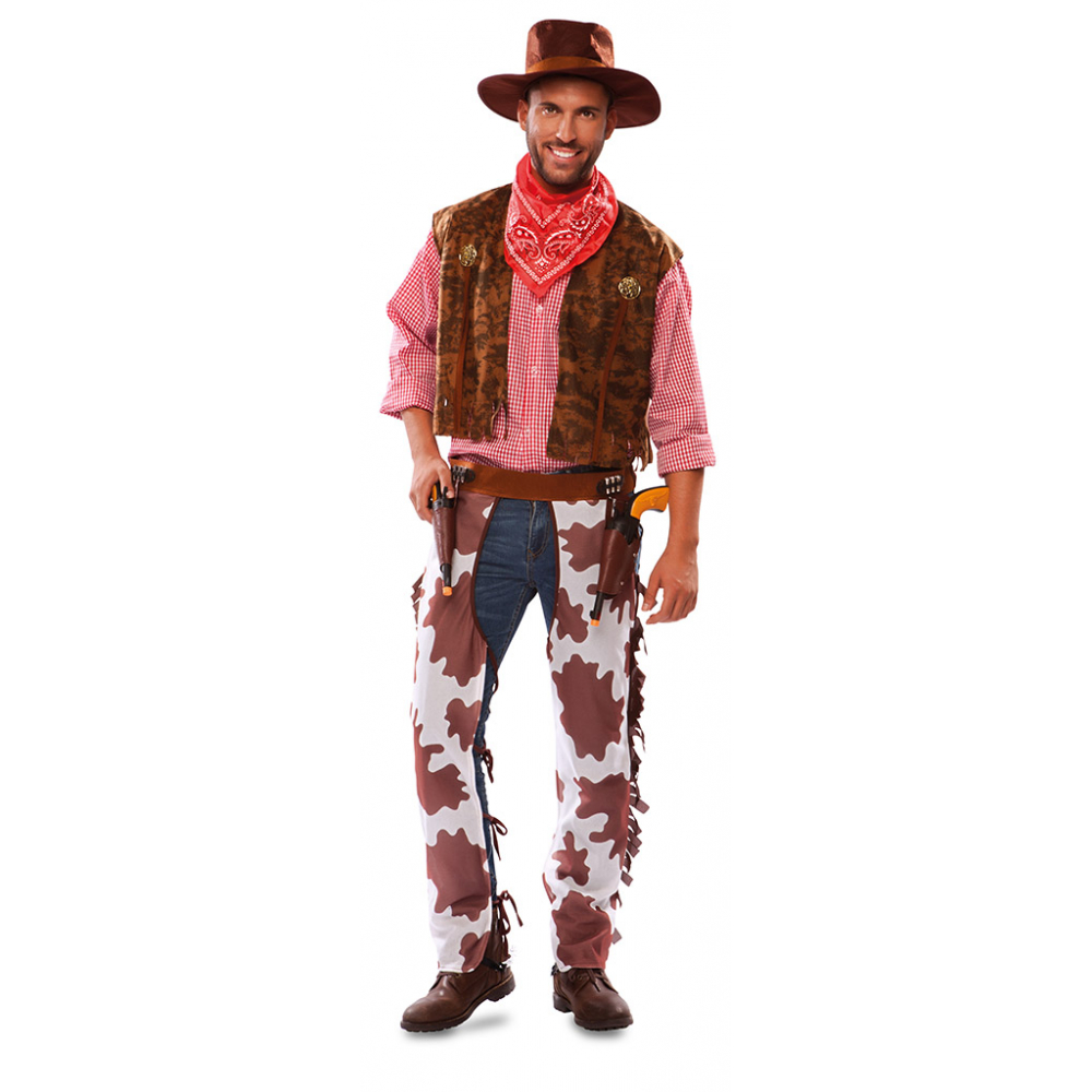 Kostuum Cowboy Heren Mt.M/L