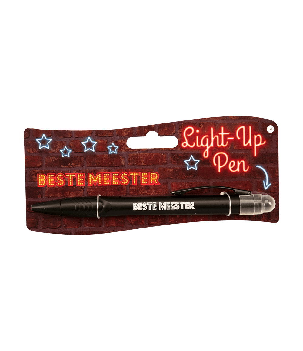Light-Up Pen Beste Meester