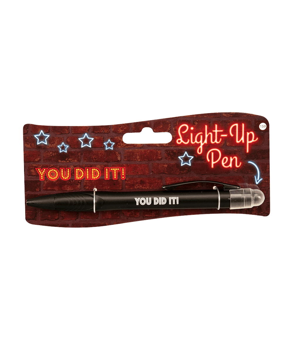 Light-Up Pen You Did It!