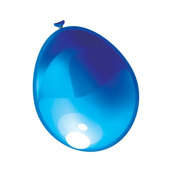 Reuze Ballon 60cm Pearl Cobalt Blauw