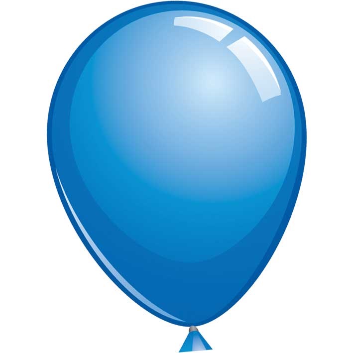 Reuze Ballon 90cm Pastel Cobalt Blauw