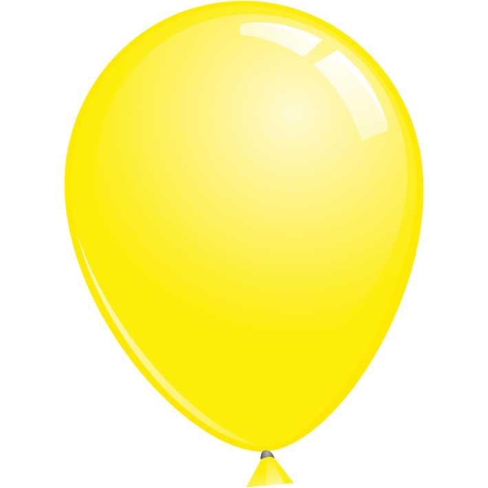 Reuze Ballon 90cm Pastel Geel