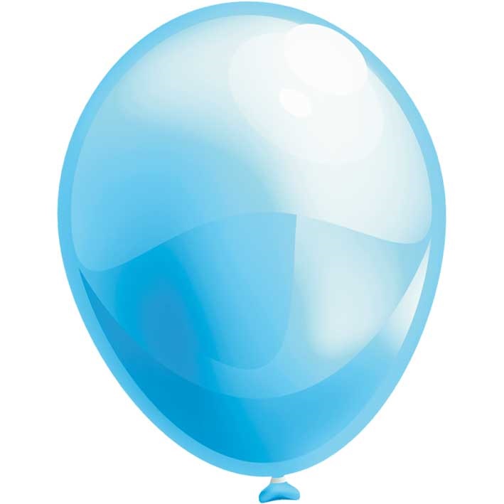 Reuze Ballon 90cm Pearl Licht Blauw