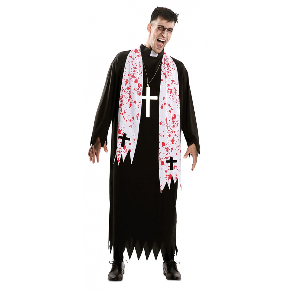 Kostuum Exorcist Priester Heren