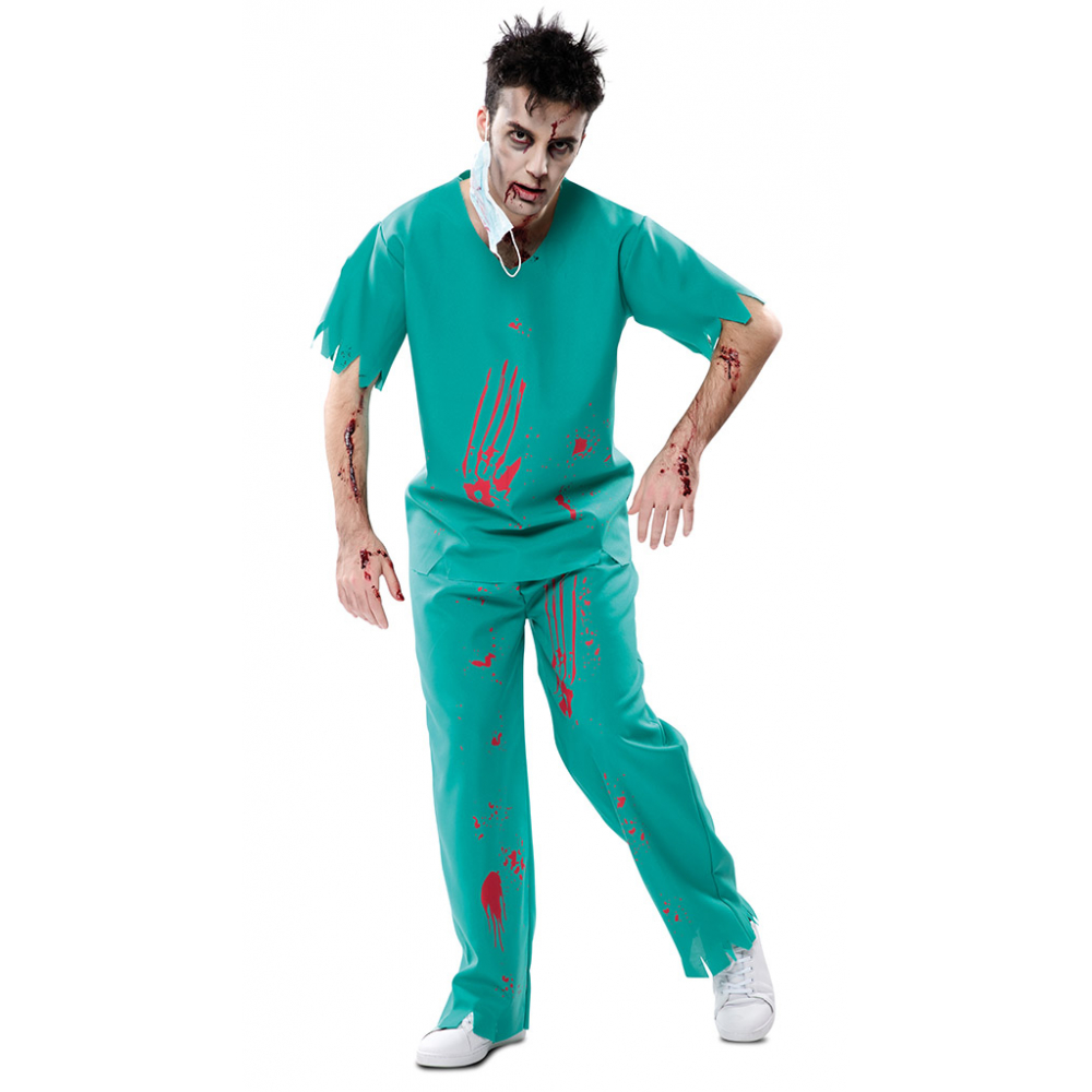 Kostuum Zombie Chirurg Heren