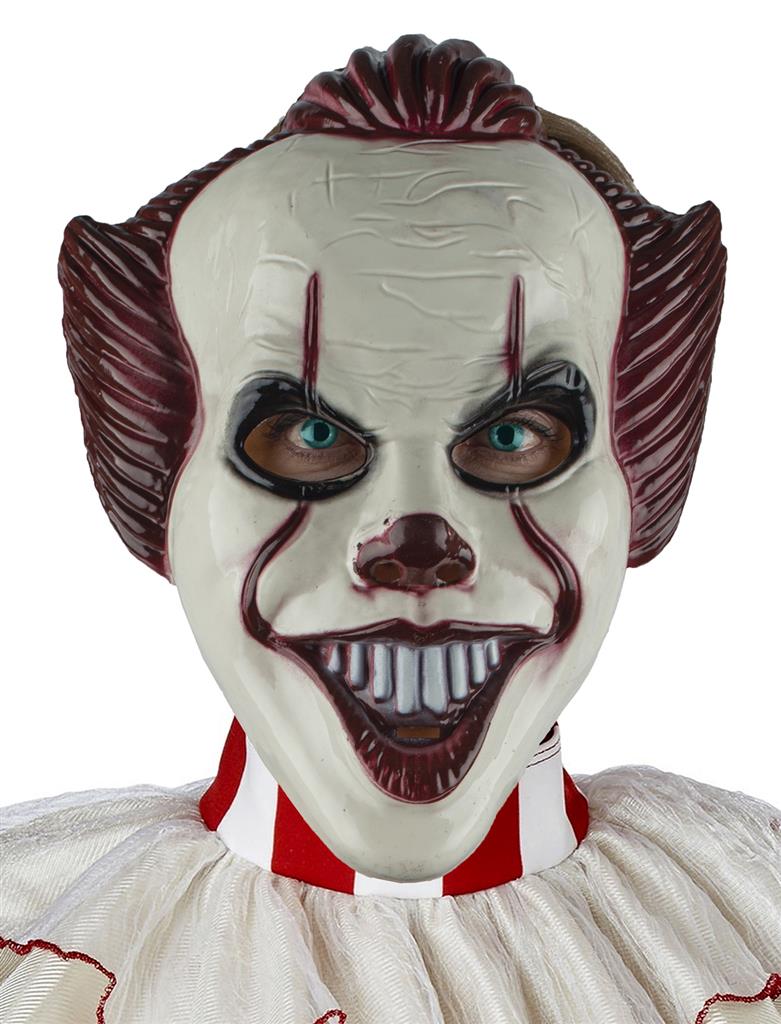 Plastic Masker Horror Clown It Luxe