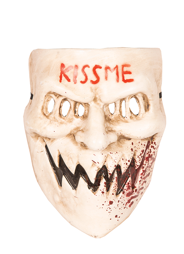 Plastic Masker Horror Gezicht Kiss Me