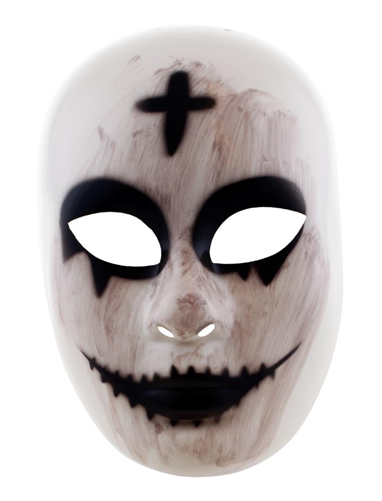 Plastic Masker Scary Nun