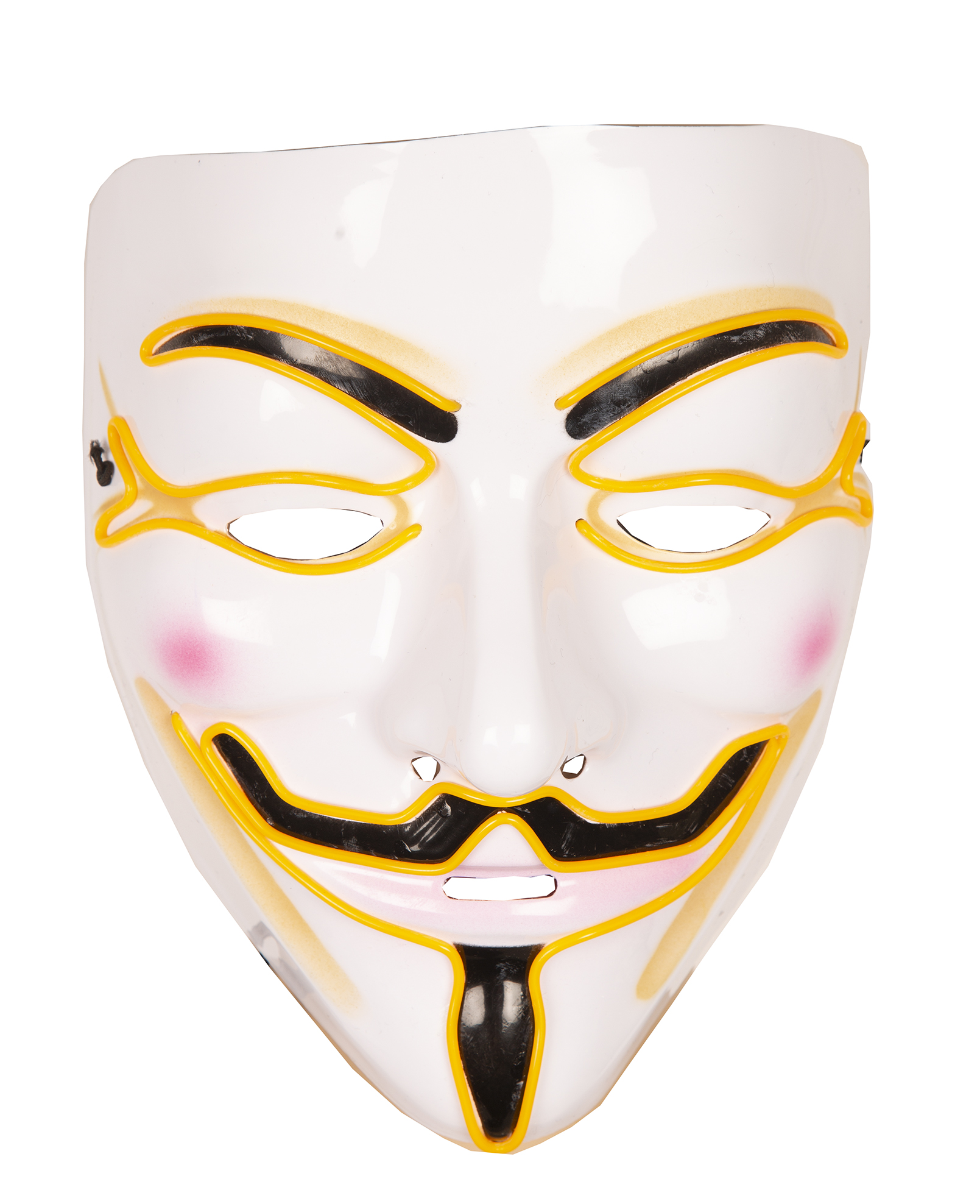 Plastic Masker Vendetta/Guy Fawkes met Licht