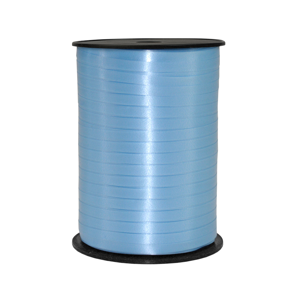 500m Krullint 5mm Licht Blauw