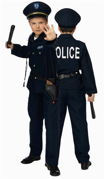 onderwijs verticaal bereiken Kostuum Politie Kind - Ooms Feestwinkel