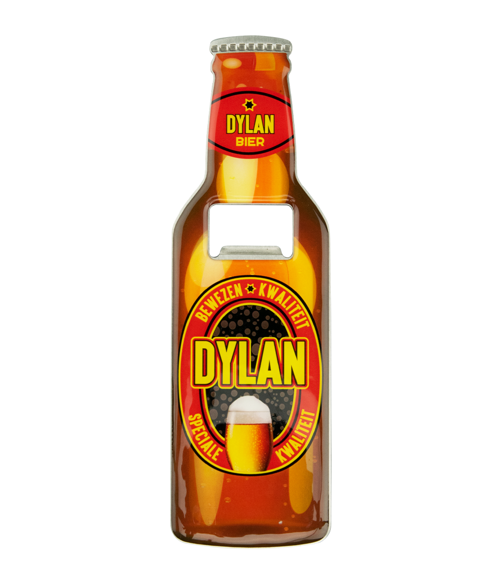 Bieropener Magneet Dylan