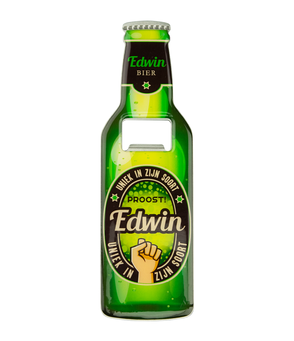 Bieropener Magneet Edwin