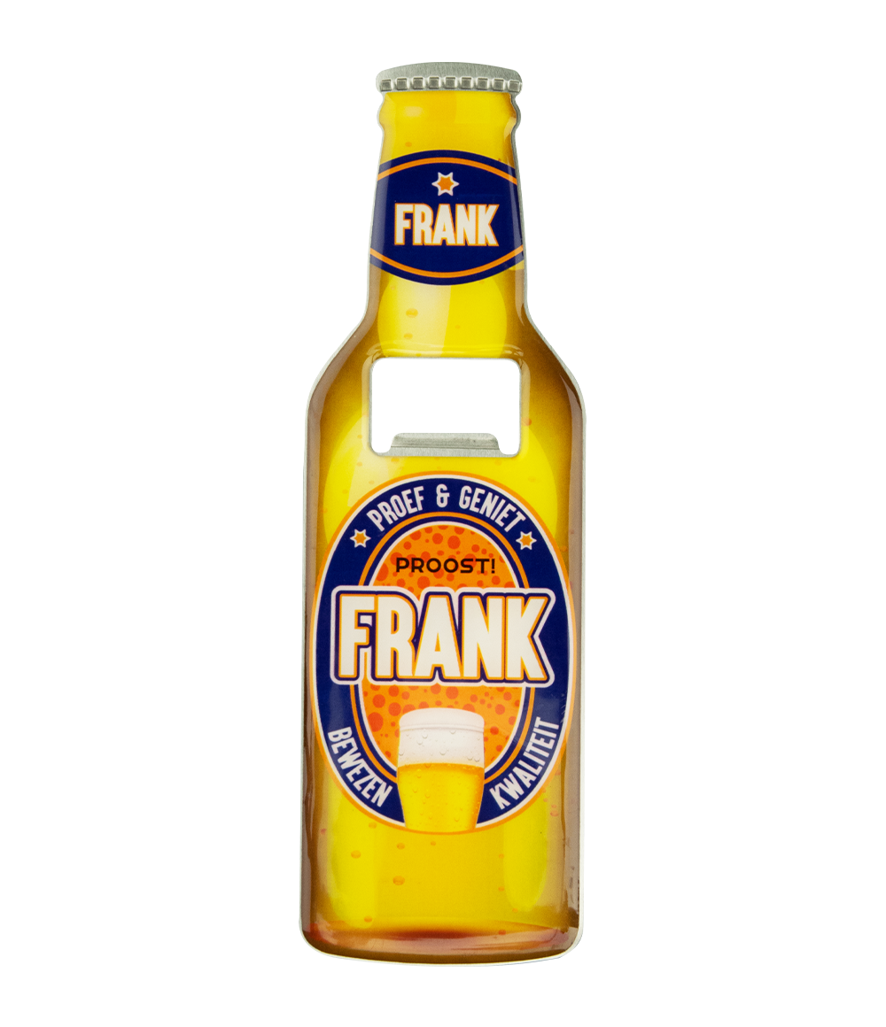 Bieropener Magneet Frank