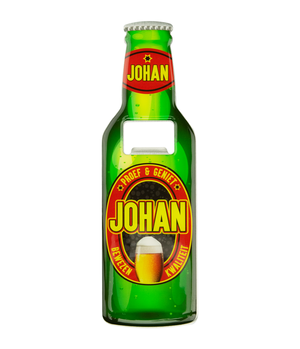 Bieropener Magneet Johan