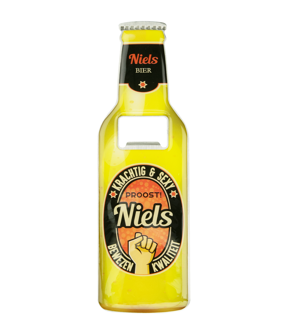 Bieropener Magneet Niels