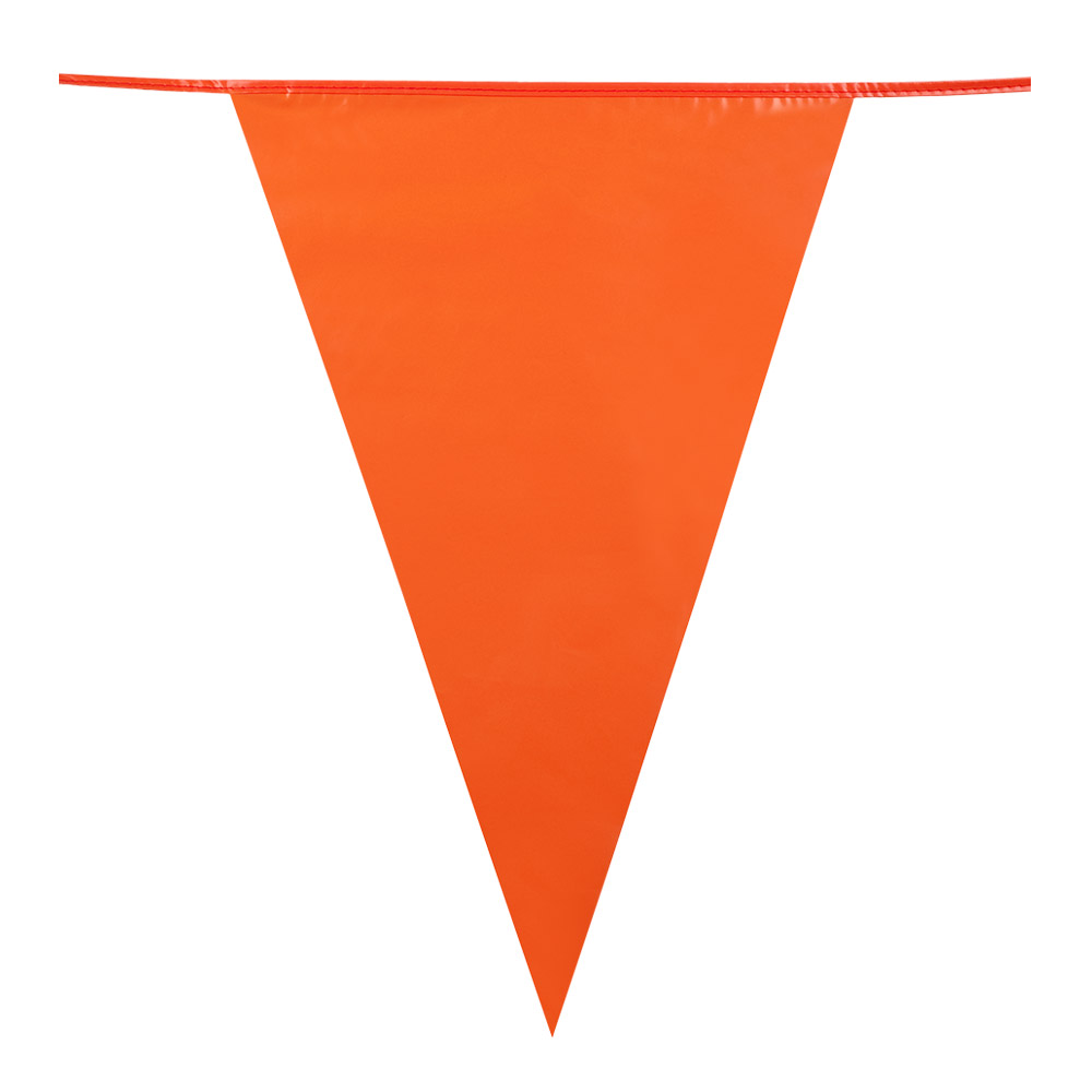 25m Vlaggenlijn Uni Oranje