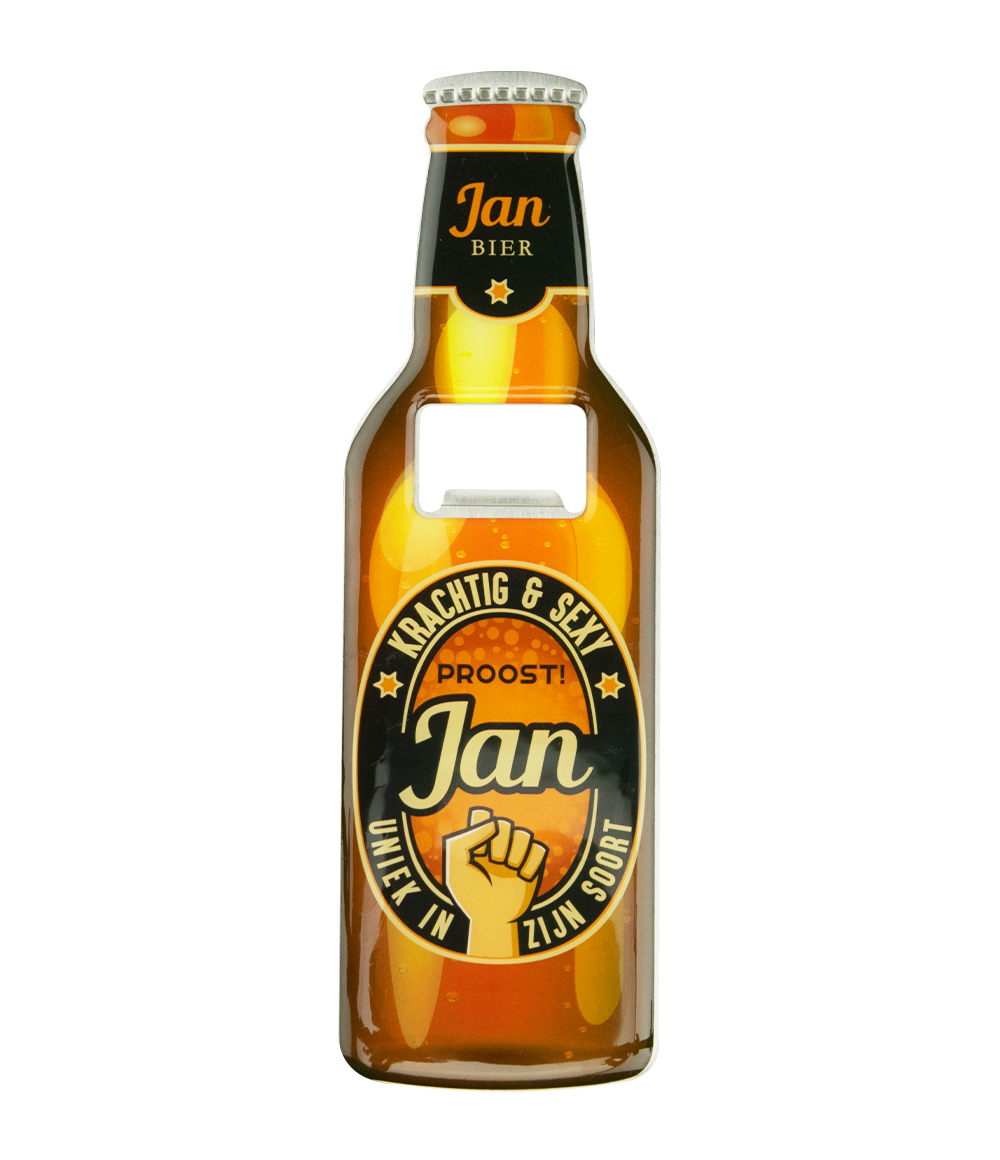 Bieropener Magneet Jan