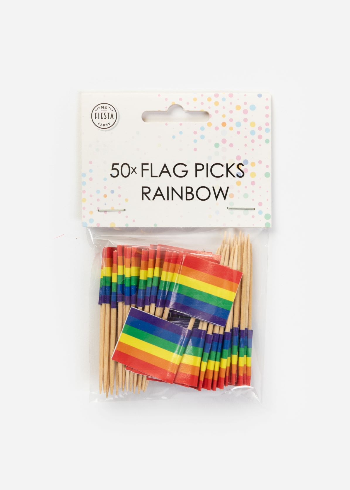 50st Prikkertjes Vlag Regenboog
