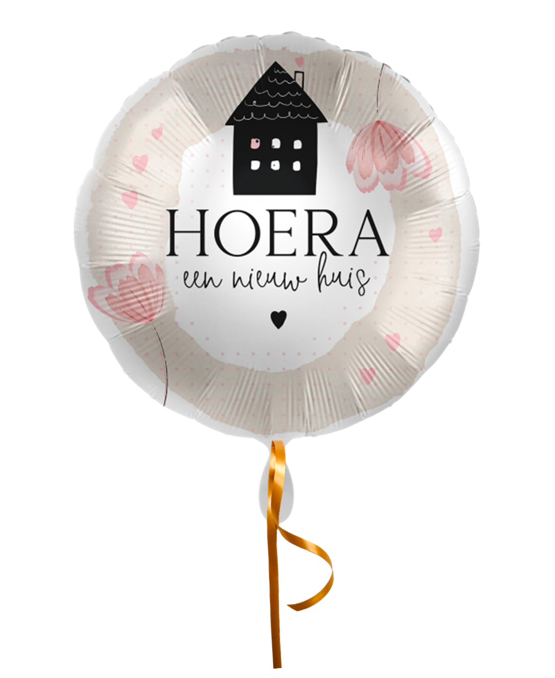 Folieballon Hoera Een Nieuw Huis 43cm