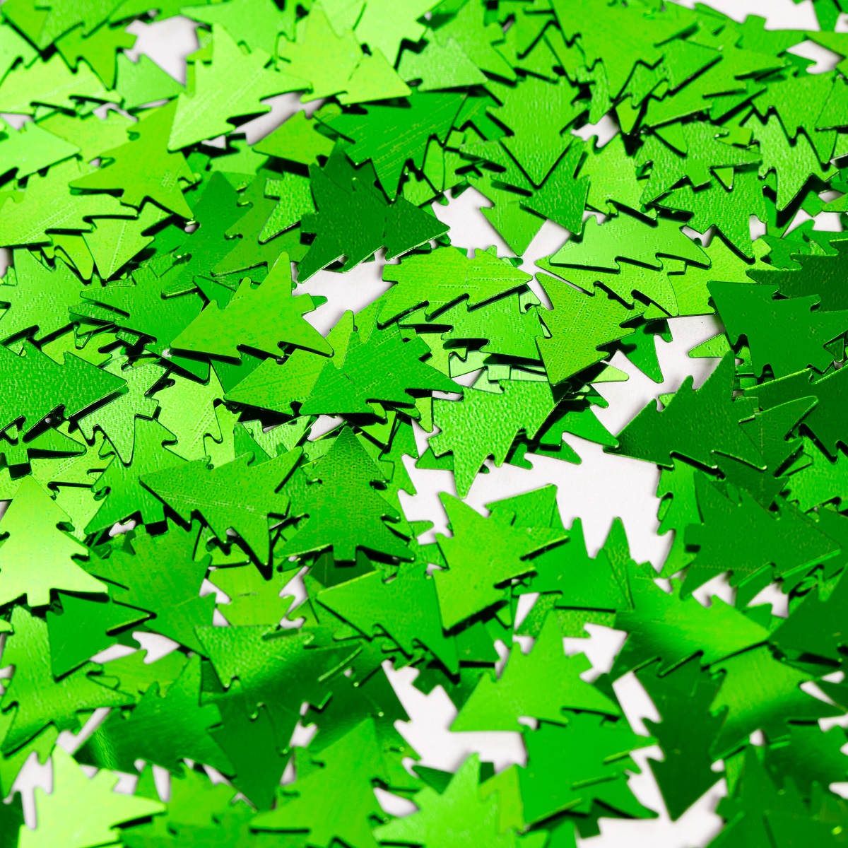 Sier-Confetti Kerstbomen Groen 14gram