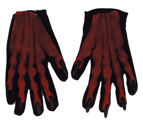 Handschoenen Duivel Rood