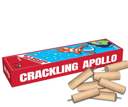 Scherts Vuurwerk Crackling Apollo 30stuks