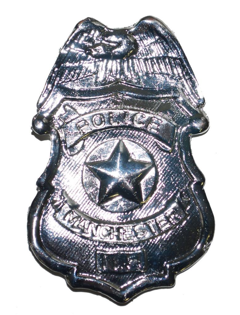 Politie Badge Zilver