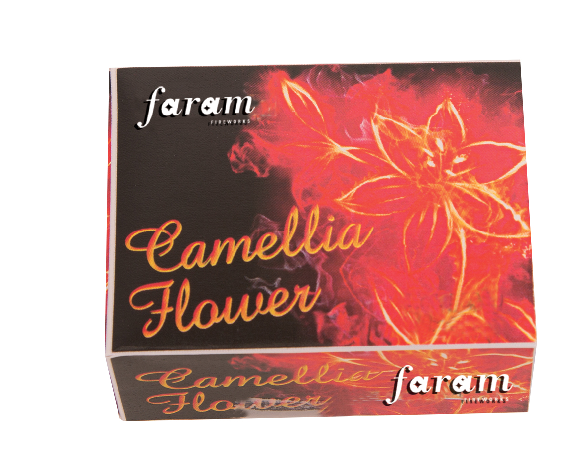 Scherts Vuurwerk Camellia Flowers 24stuks