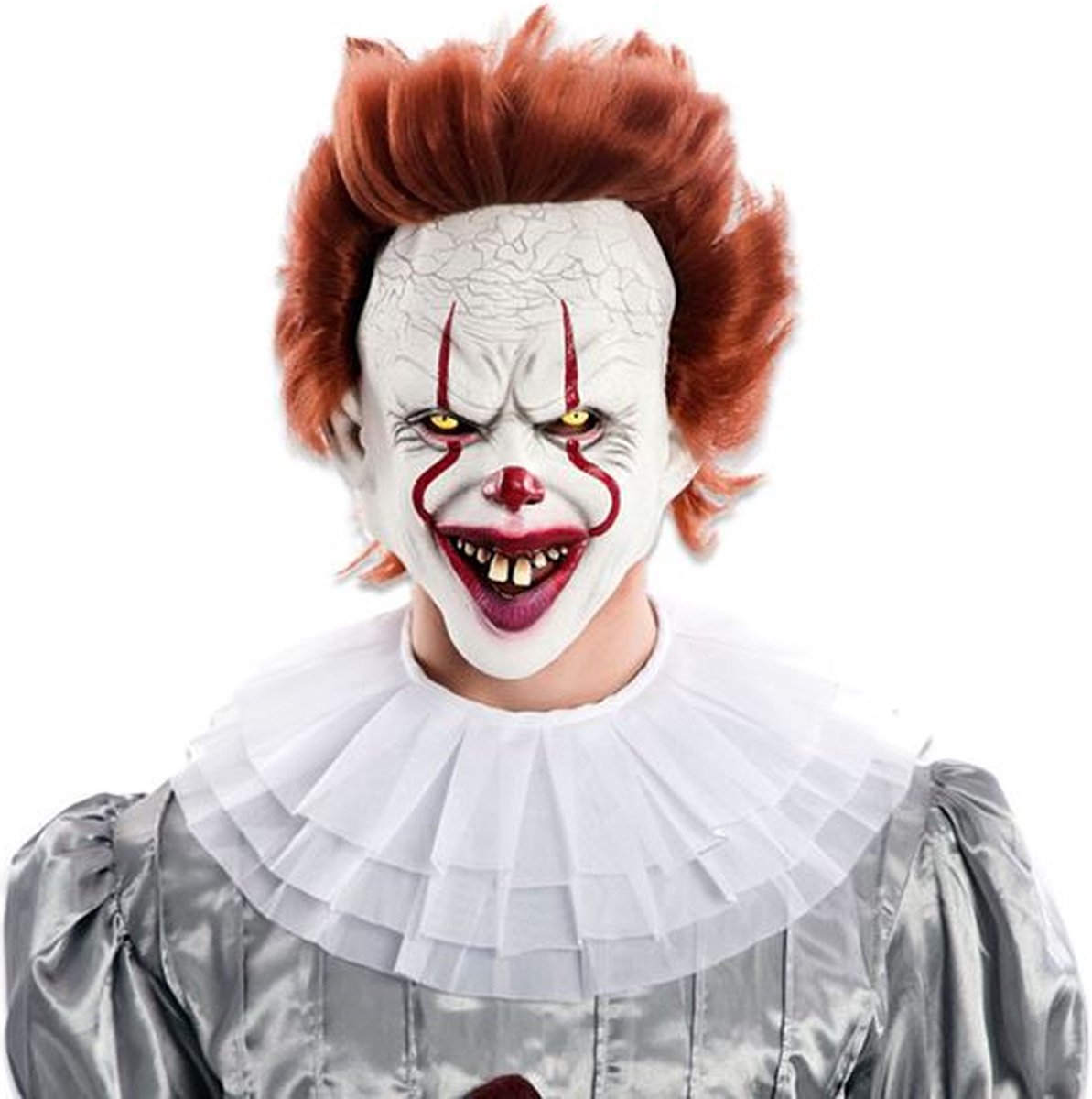 Rubber Masker Duivelse Clown It Luxe