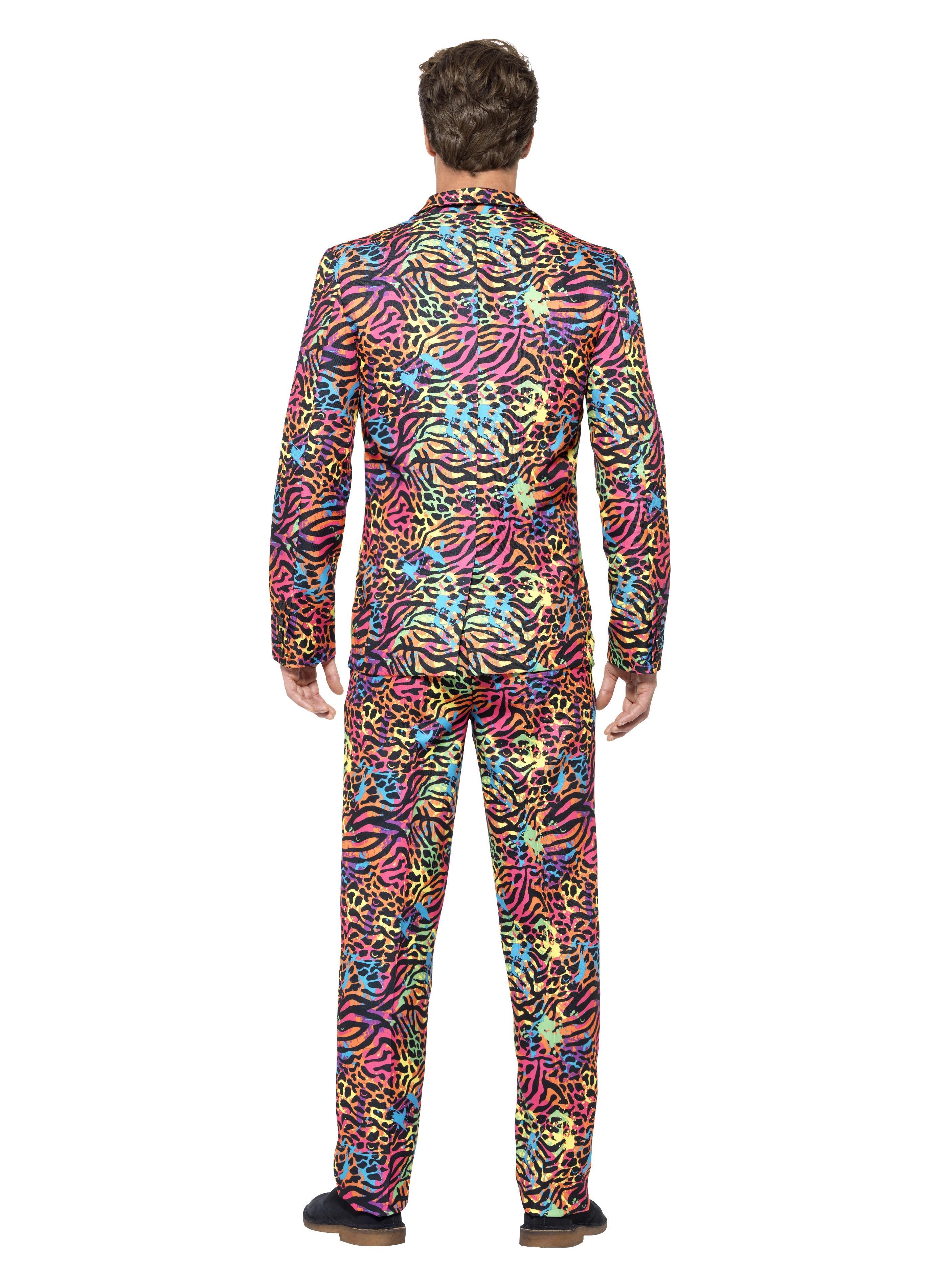 Kostuum Stand Out Neon Suit Heren