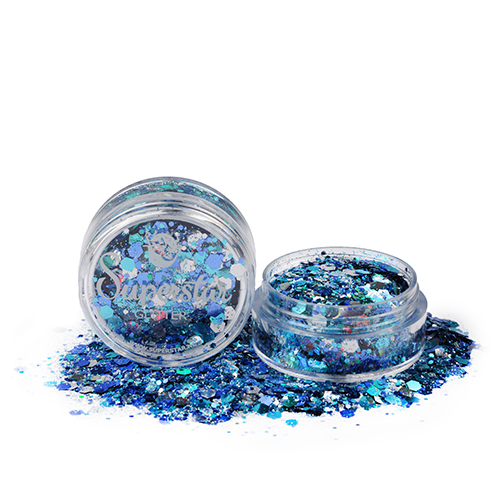 SS Chunky Glitter Ice Blauw Tinten 8ml