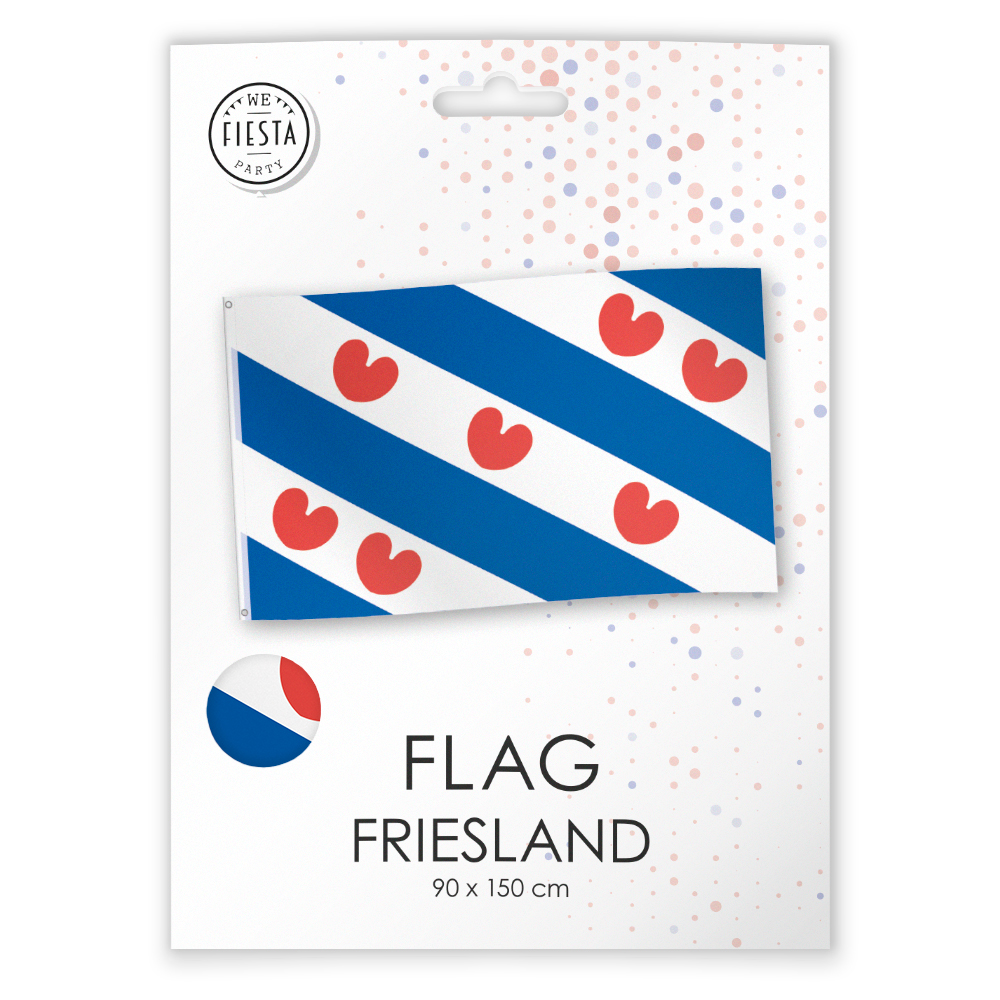 Vlag Friesland 90x150cm