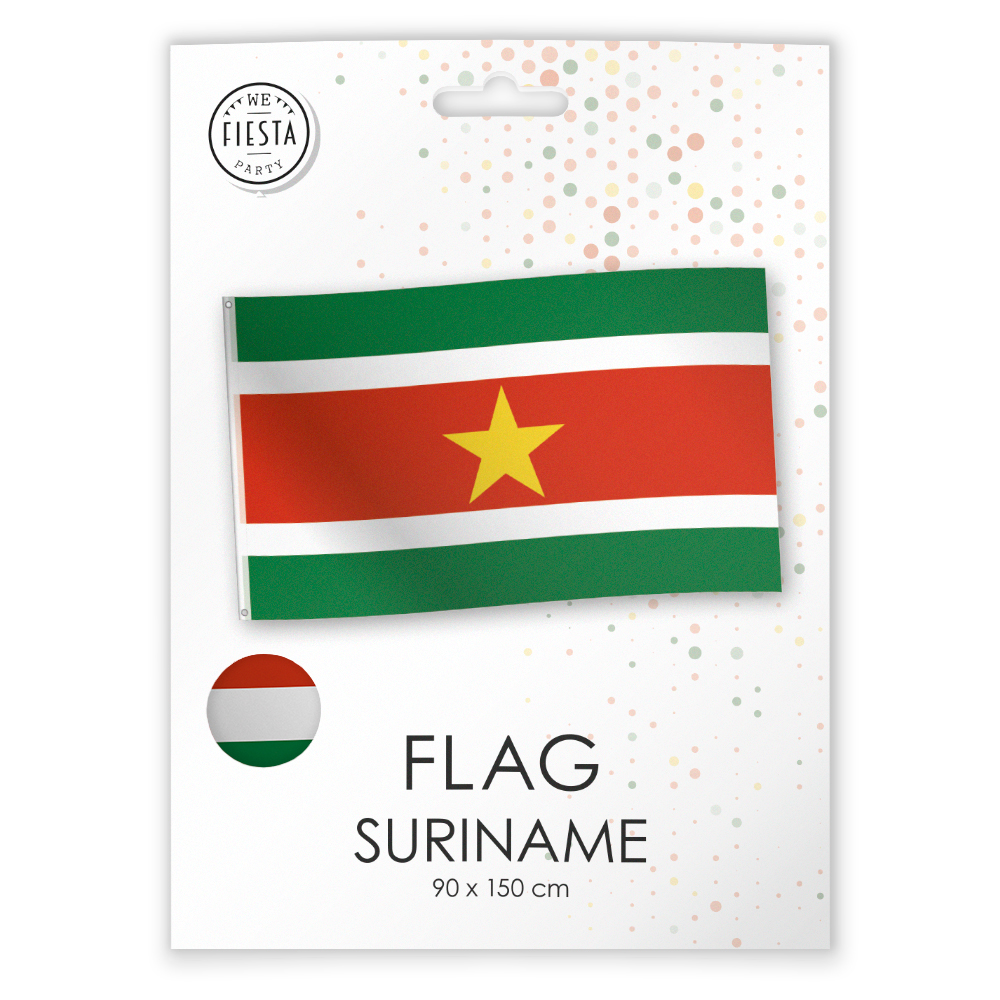 Vlag Suriname 90x150cm