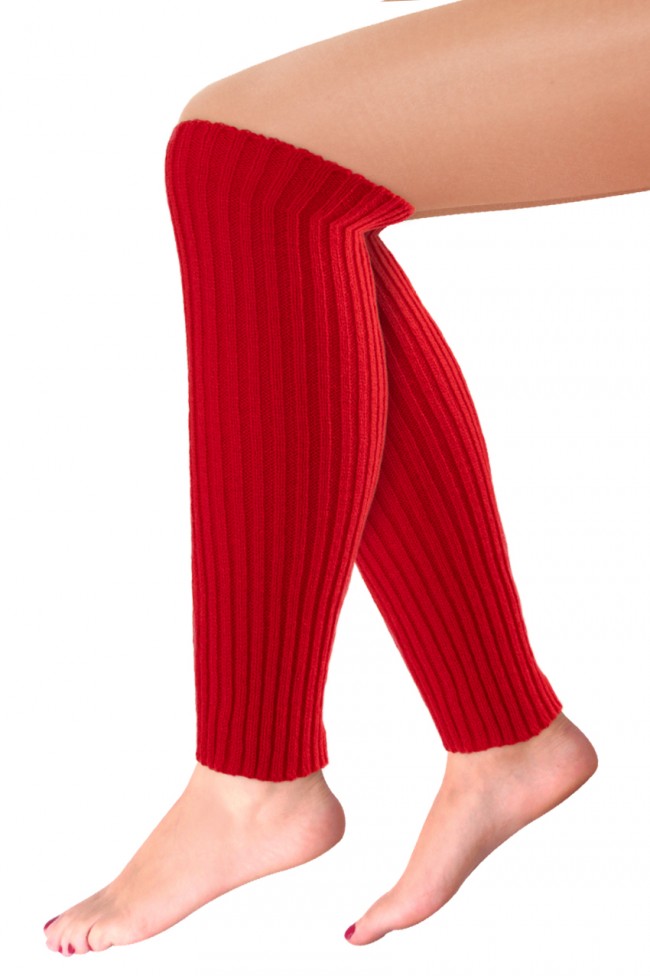 Beenwarmers Rood One Size