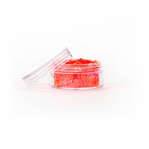 SS Chunky Glitter Fluor/Neon Oranje 8ml