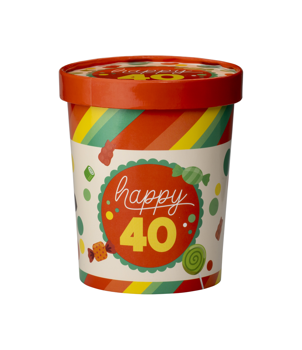 Candy Bucket 40 Jaar