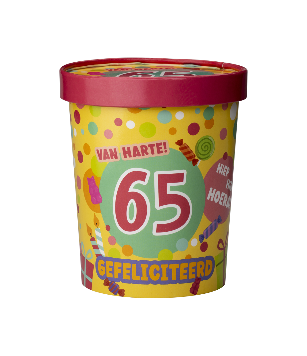 Candy Bucket 65 Jaar