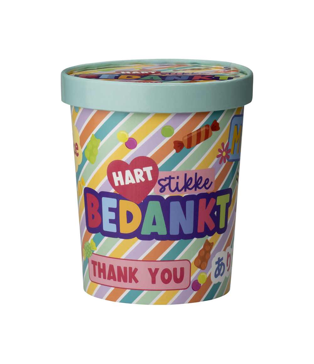 Candy Bucket Bedankt
