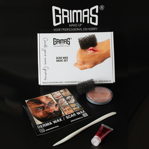 Grimas Scare Wax Set Basic