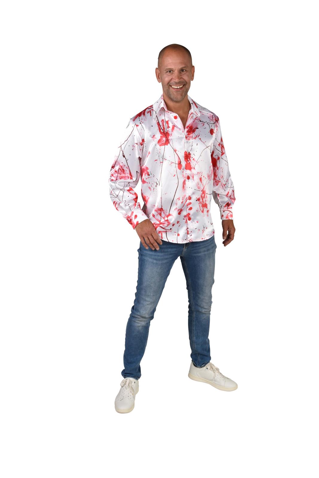 Hemd Halloween Bloody Heren