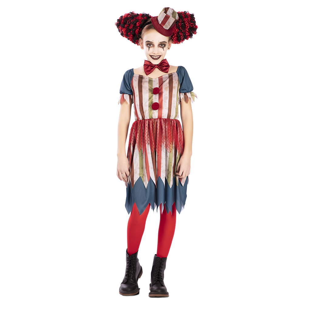 Jurkje Vintage Clown Meisje