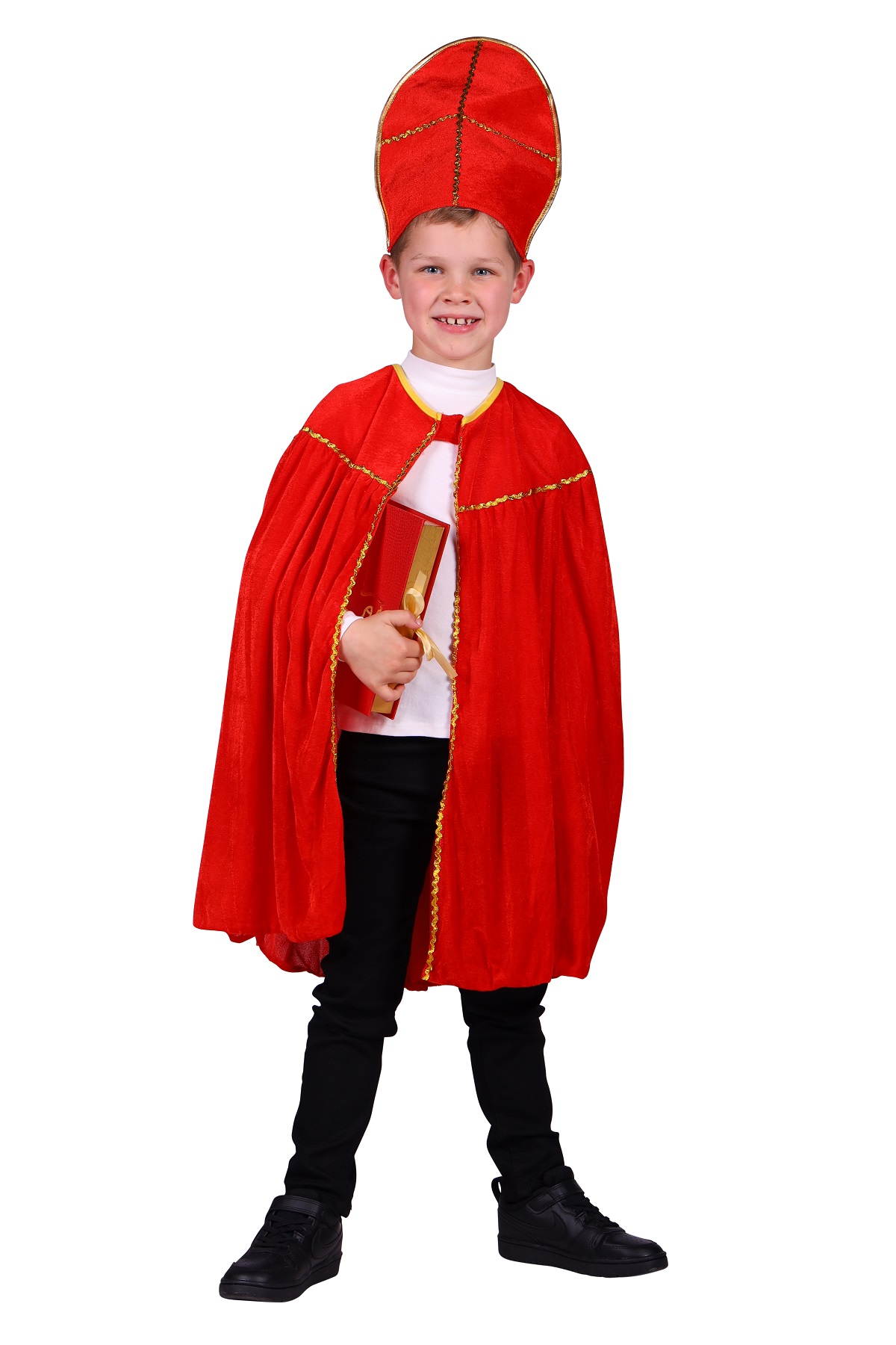 Kostuum Sinterklaas Kind Rood One Size