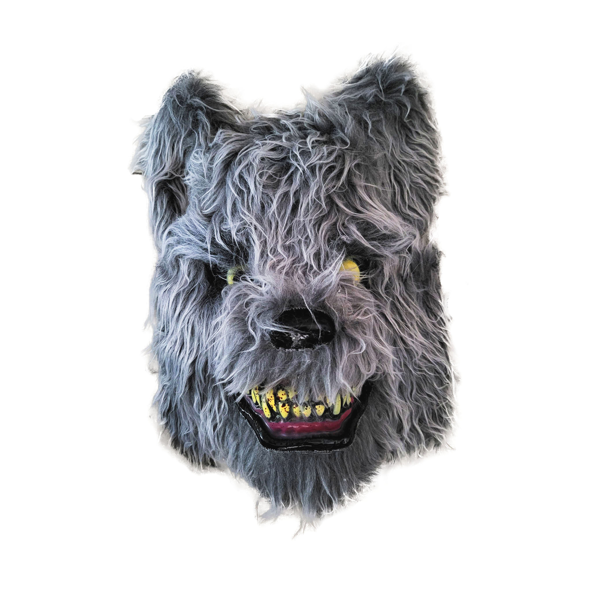 Plastic Masker Weerwolf Grijs