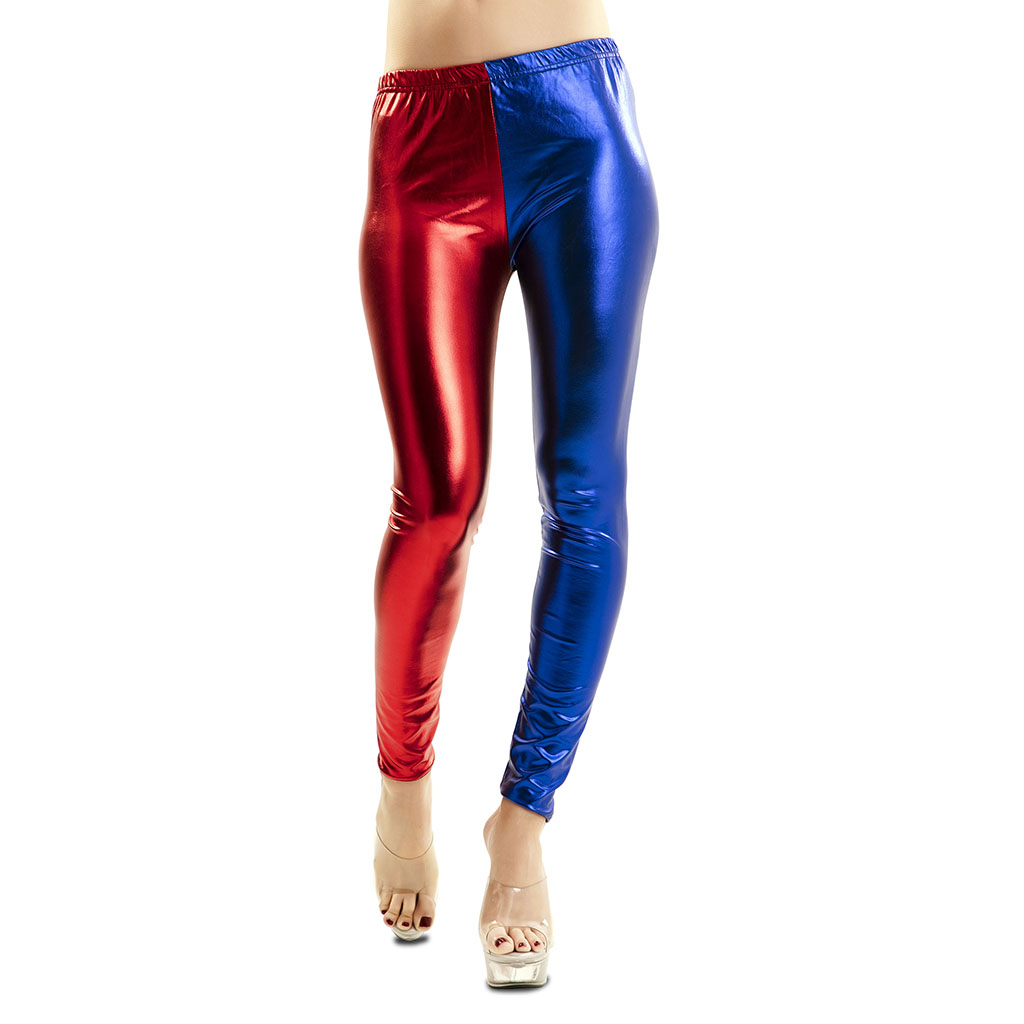 Legging Rood/Blauw Dames One Size