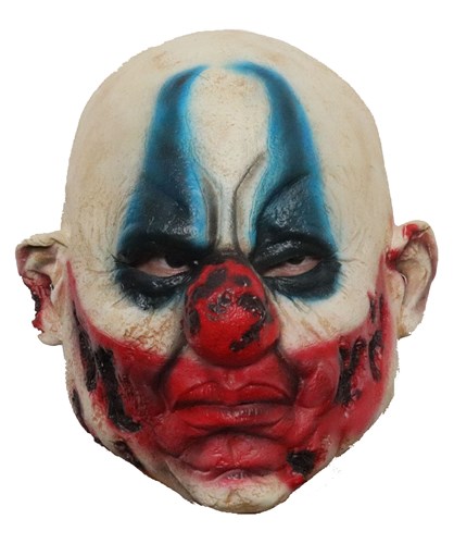 Rubber Masker Horror Clown Rode Lippen